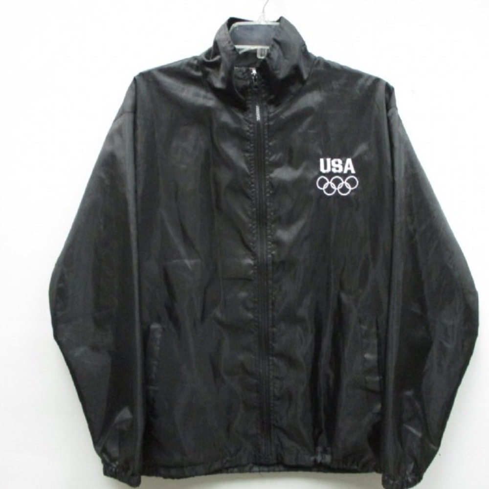 Vintage USA Olympic Full-Zip Windbreaker Jacket